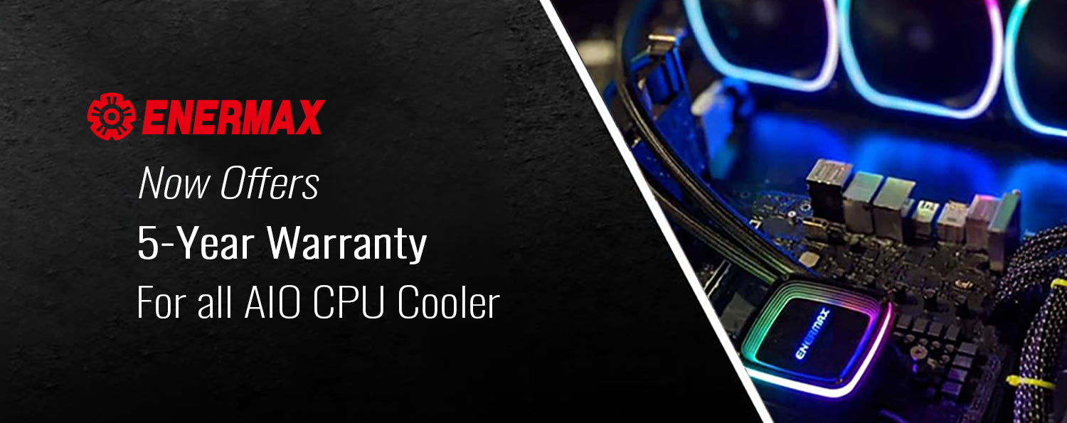 ENERMAX USA Extends All-in-One CPU Liquid Cooler Warranty Up to 5 Years