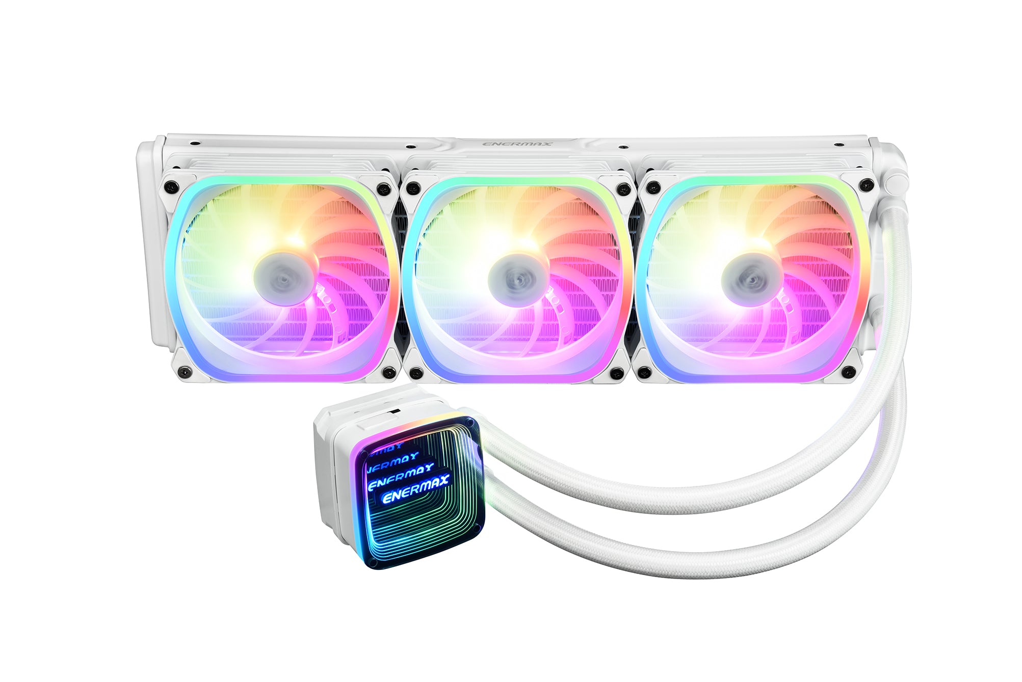 AQUAFUSION ADV 360mm aRGB Liquid CPU Cooler - White