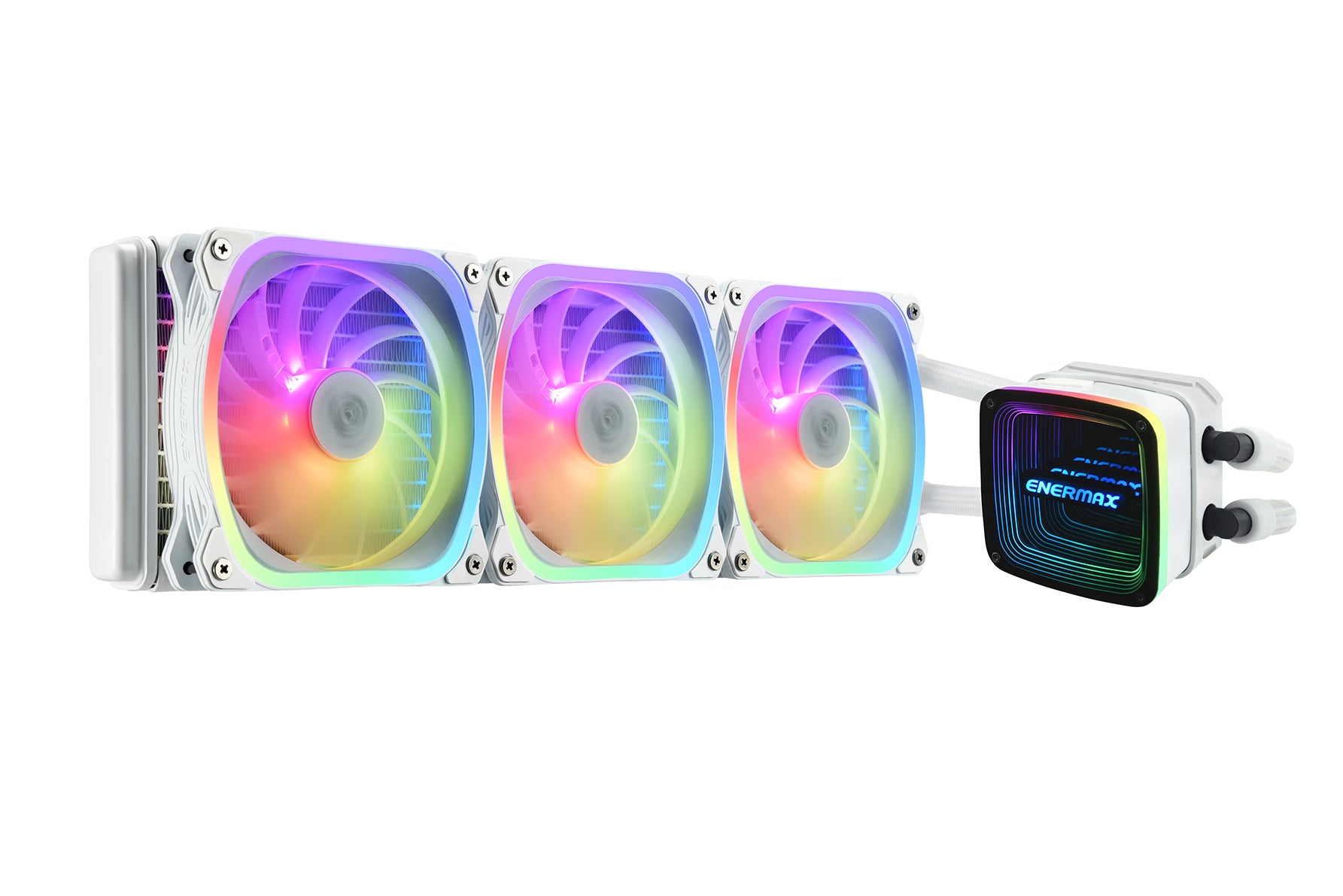 AQUAFUSION ADV 360mm aRGB Liquid CPU Cooler - White