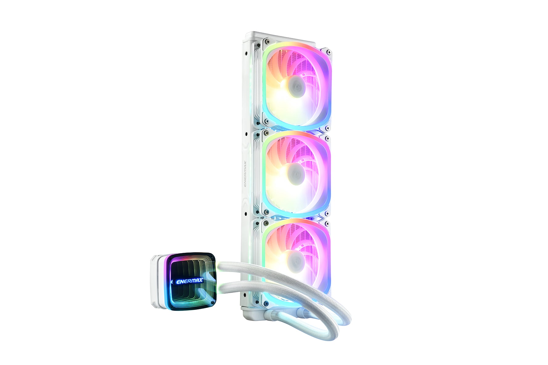 AQUAFUSION ADV 360mm aRGB Liquid CPU Cooler - White