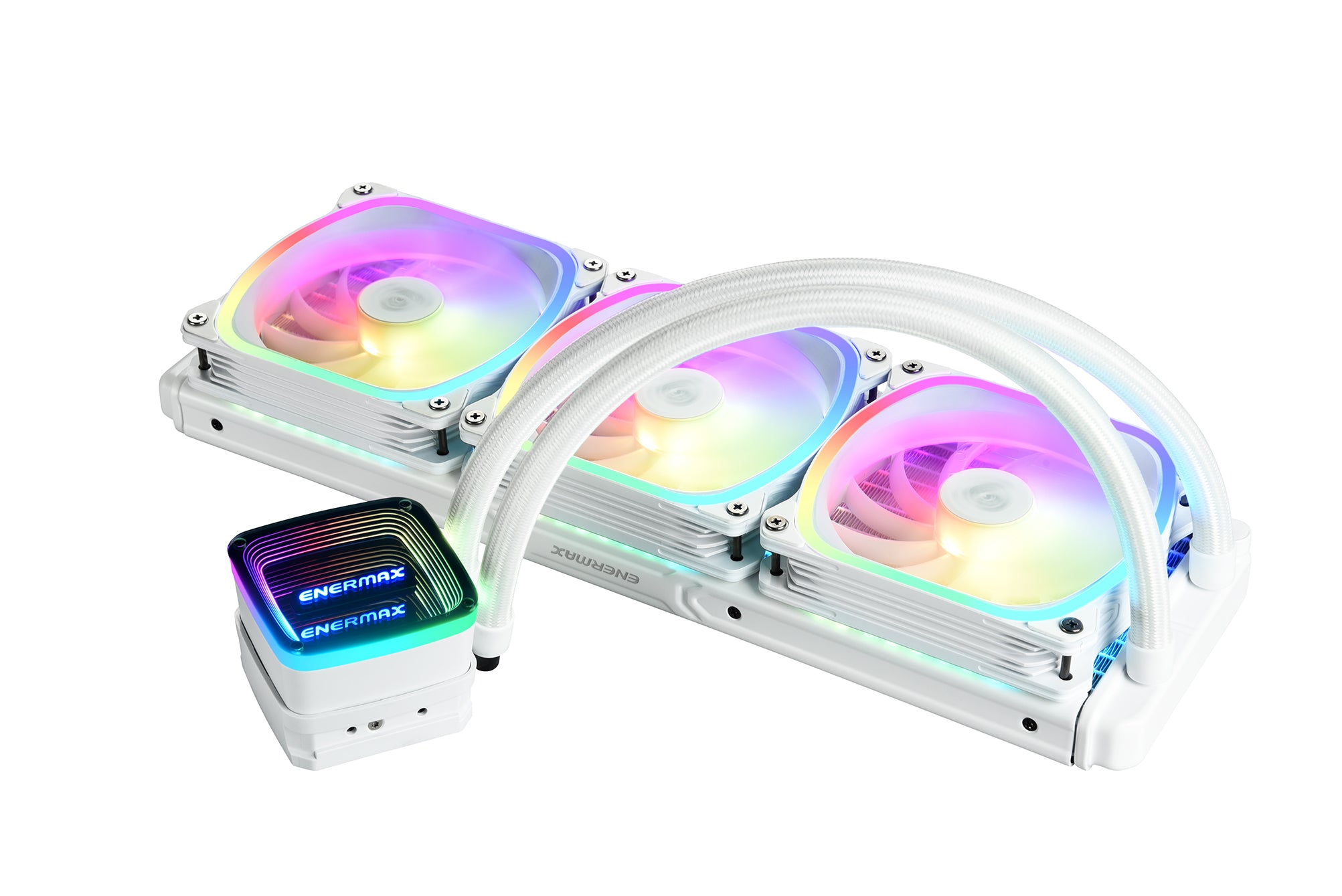 AQUAFUSION ADV 360mm aRGB Liquid CPU Cooler - White