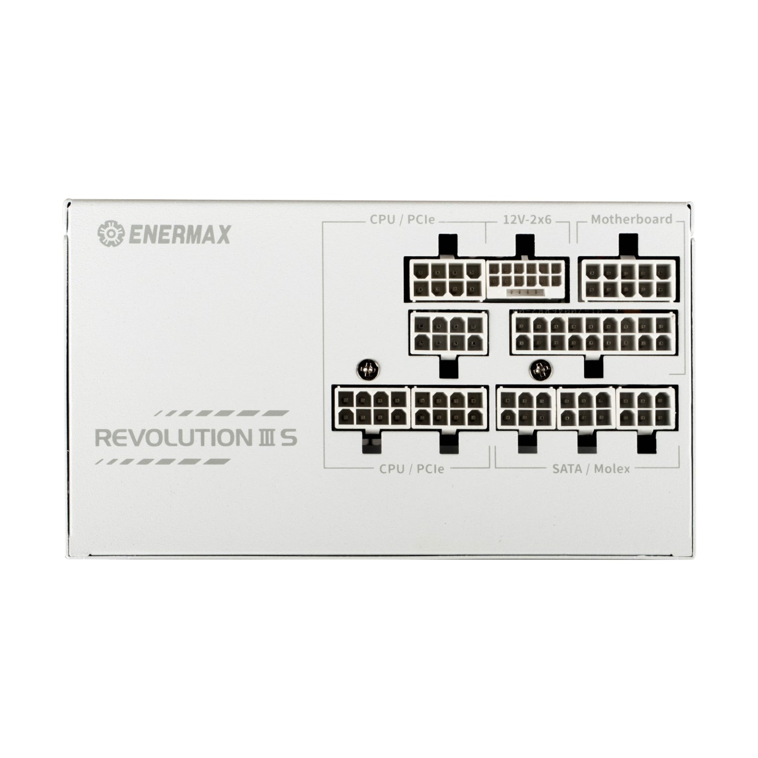 REVOLUTION III S 1000W White / 80 PLUS® Platinum / ATX 3.1 Fully-Modular Power Supply