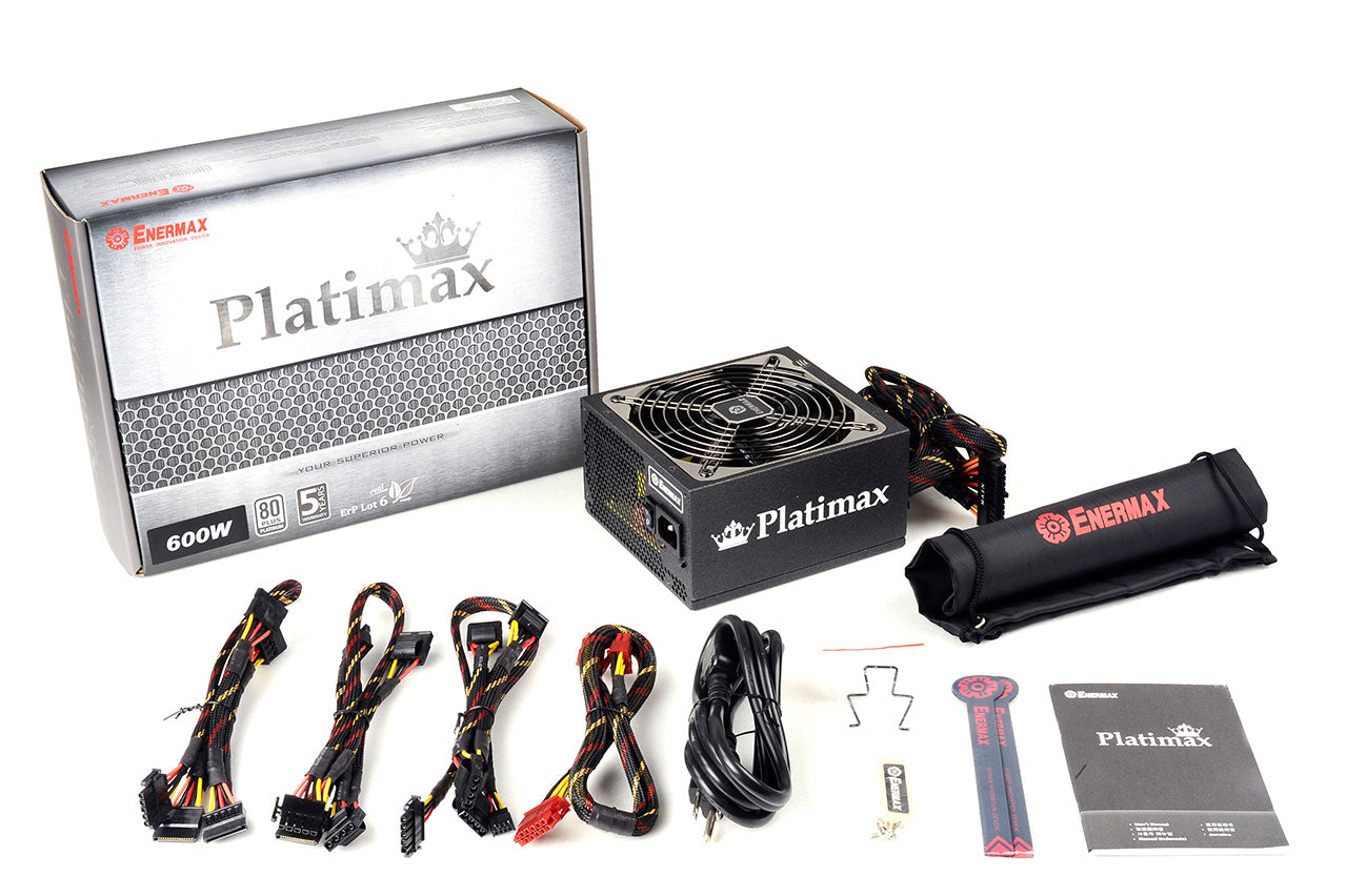 PLATIMAX 500W / 80 PLUS® Platinum Certified Power Supply