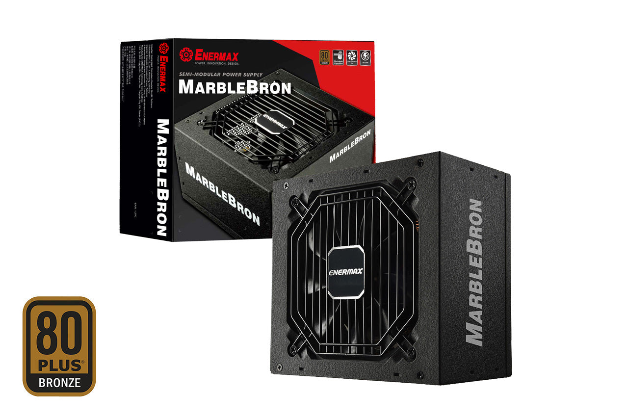 MARBLEBRON 650W / 80 PLUS® Bronze Certified Power Supply