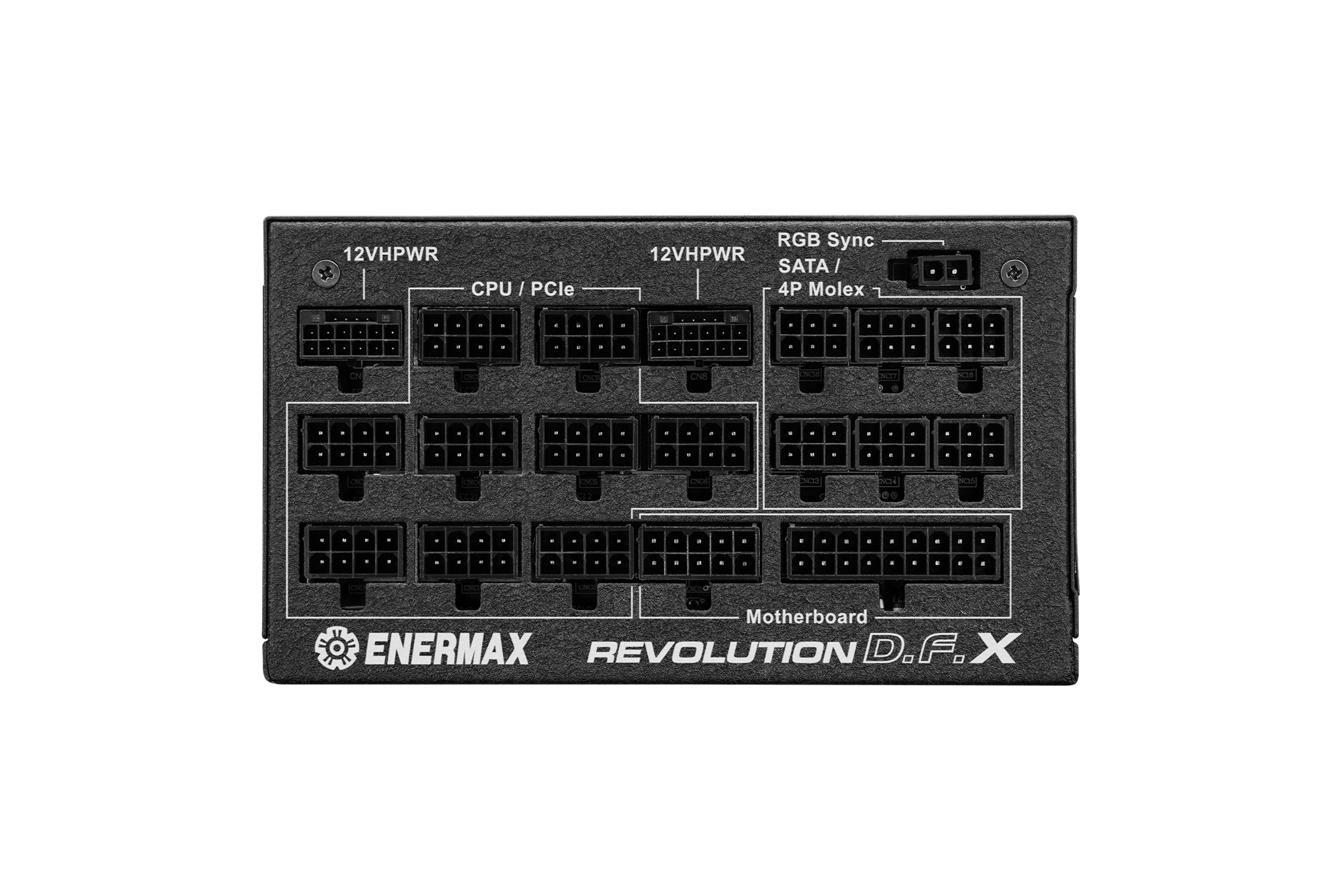 REVOLUTION D.F. X 1350W / 80 PLUS® Gold / ATX 3.0 Fully-Modular Power Supply