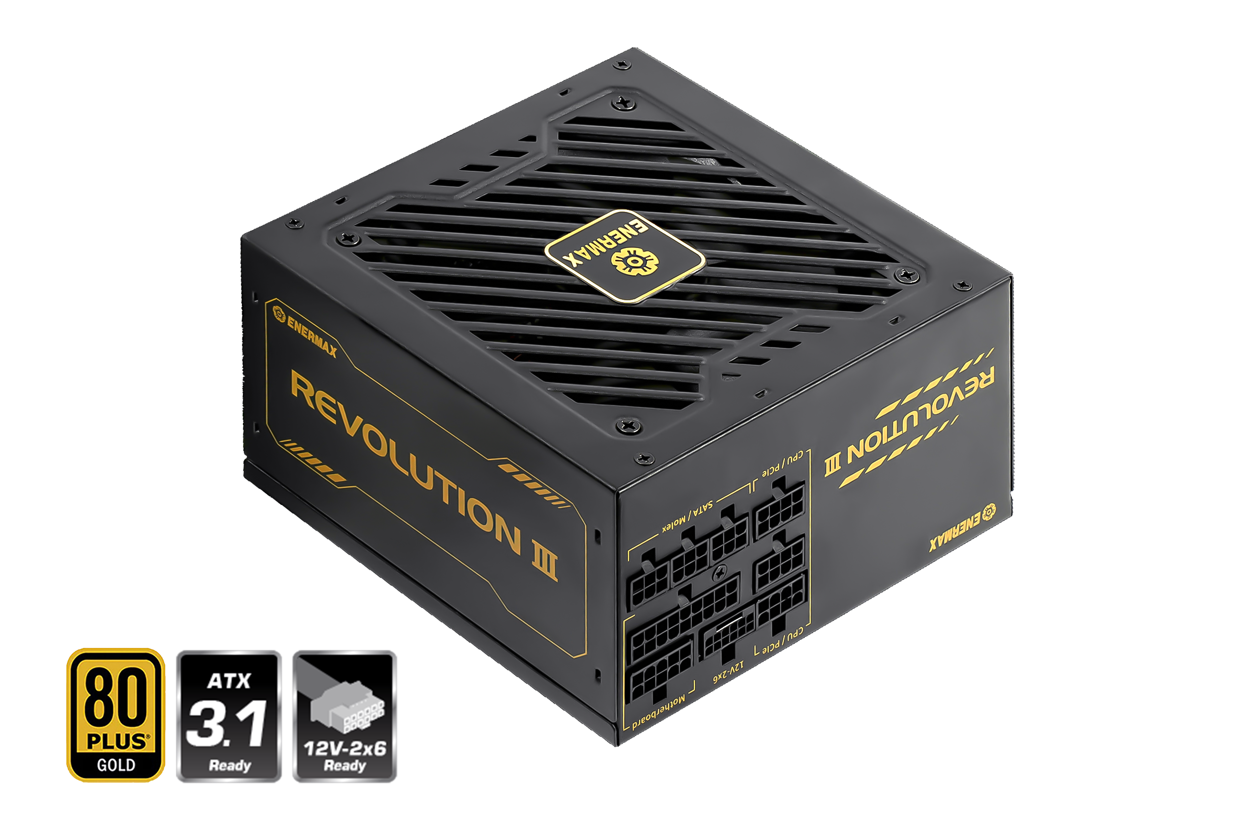 REVOLUTION III 650W / 80 PLUS® Gold / ATX 3.1 Fully-Modular Power Supply