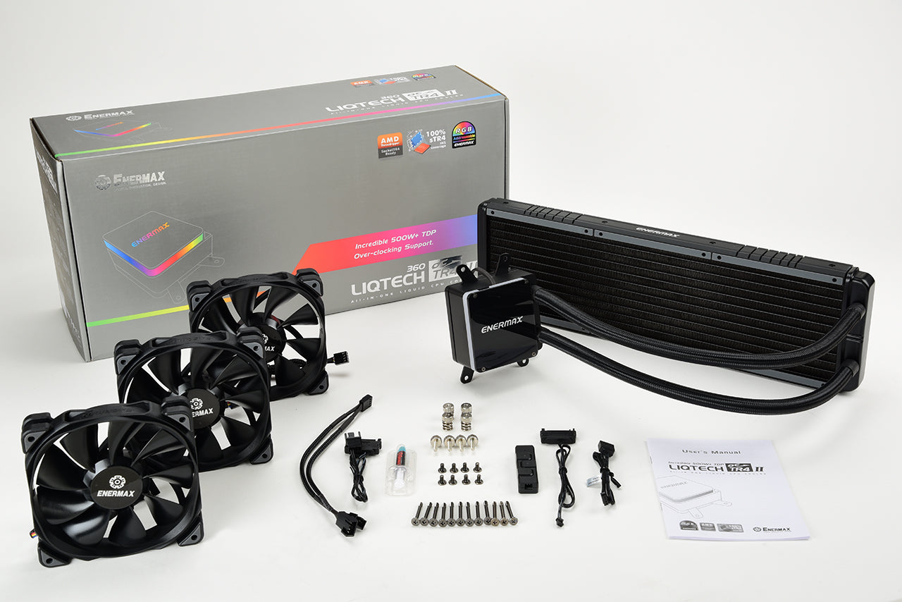 LIQTECH II TR4 360mm aRGB Liquid CPU Cooler (Refurbished)