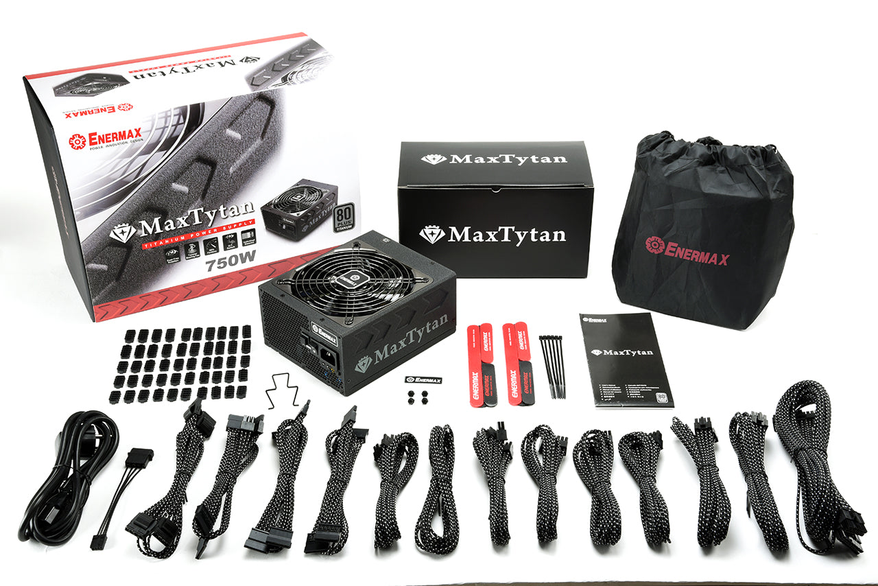 MAXTYTAN 750W / 80 PLUS® Titanium Certified Power Supply