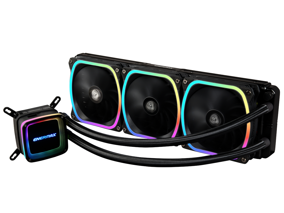 Enermax Liqfusion 360 - neue AiO-Wasserkühlung mit großem 360mm-Radiator  und RGB-Beleuchtung