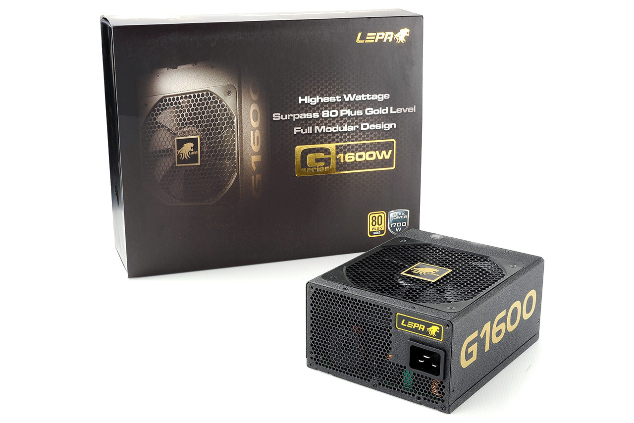 LEPA G1600 / 80 PLUS® Gold Certified Power Supply (Refurbished)