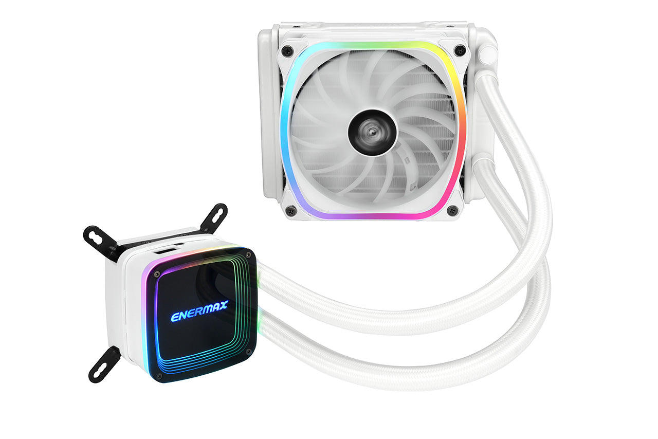 AQUAFUSION 120mm aRGB Liquid CPU Cooler - White