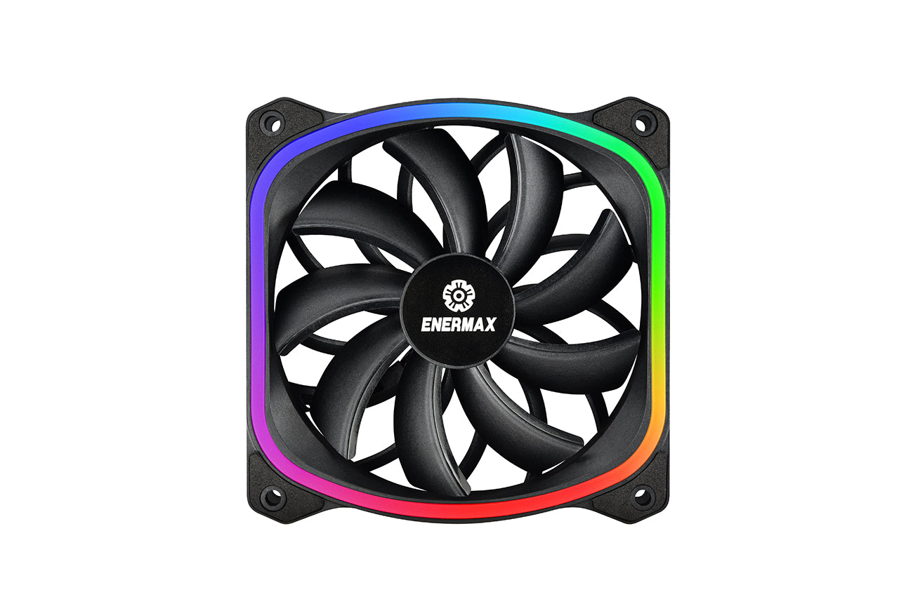 SquA RGB aRGB 120MM PWM Fan - Black